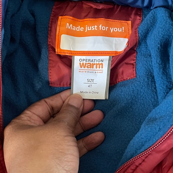 Operation Warm Kids Jacket - Picture 2 of 2